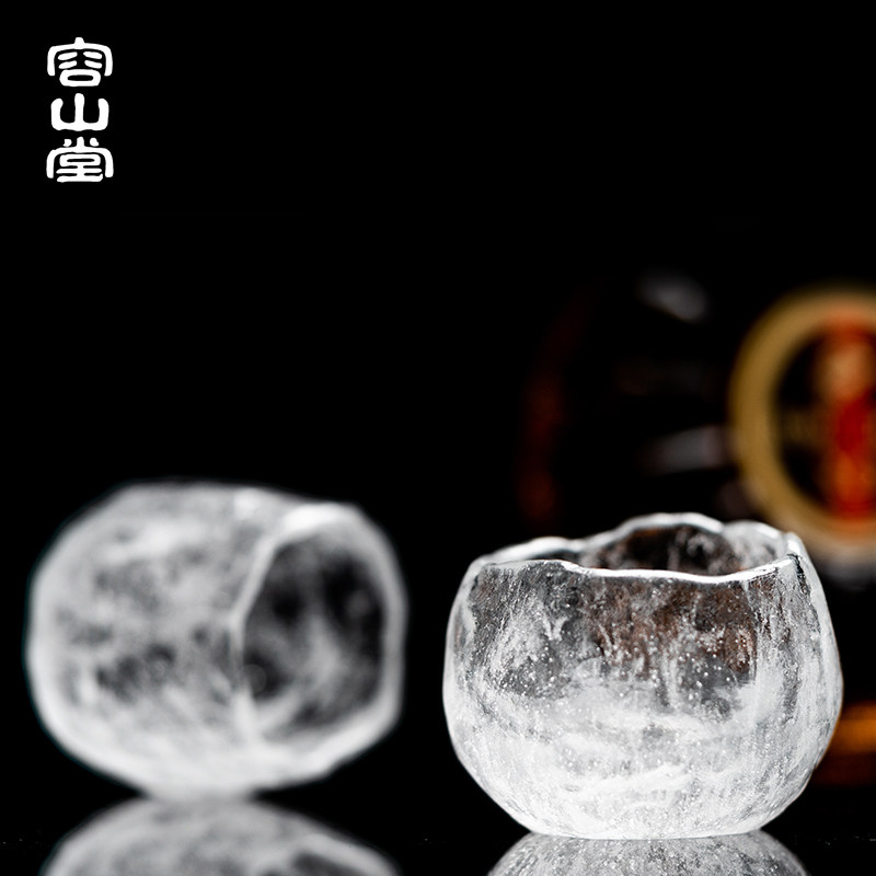 容山堂古法琉璃红葡萄酒洋酒杯子 容山堂酒杯