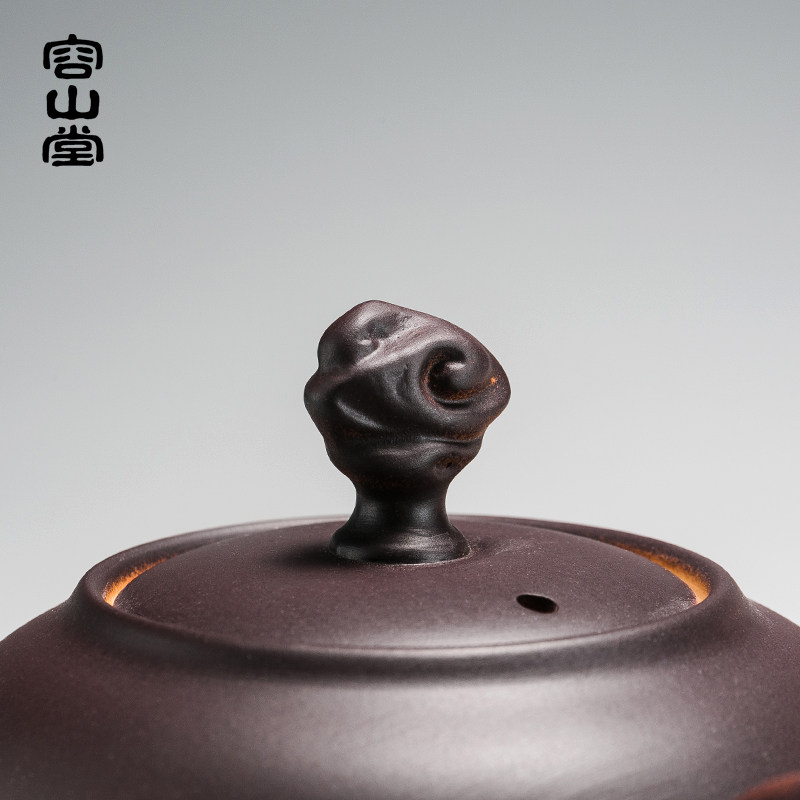 容山堂陶瓷煮茶器防烫侧把泡茶壶 容山堂电热水壶