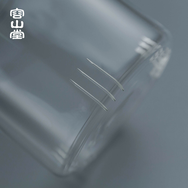 容山堂侧把玻璃煮茶器电陶炉泡茶壶 容山堂电陶炉