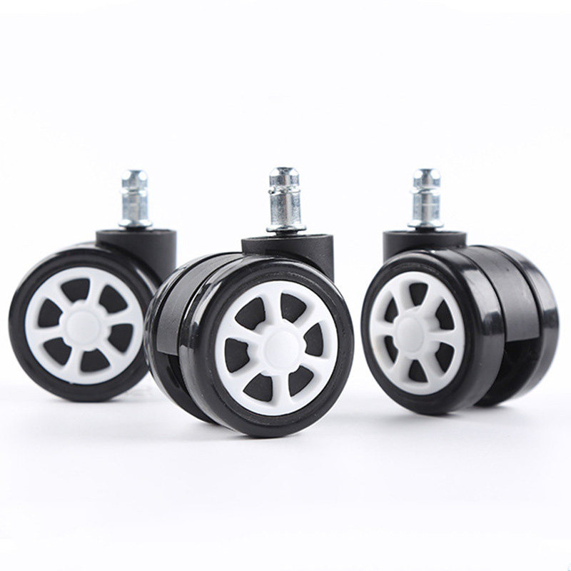 椅子配件滑轮电脑椅脚轮办公椅电竞椅轮子转椅2.5寸万向轮,淘宝优惠券,粉丝福利购,淘宝优惠卷