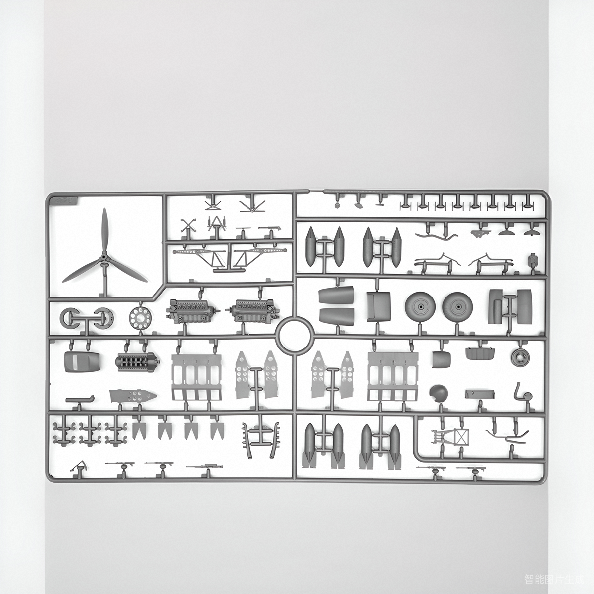 ICM48265二战德国空军亨克尔He 111H6轰炸机1/48塑料拼装飞机模型 - 图1
