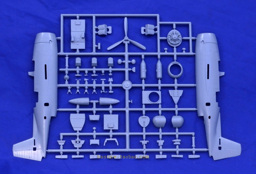 SWORD72131 1/72 TBM-3S2复仇者反潜巡逻机拼装模型5涂装可选 - 图1