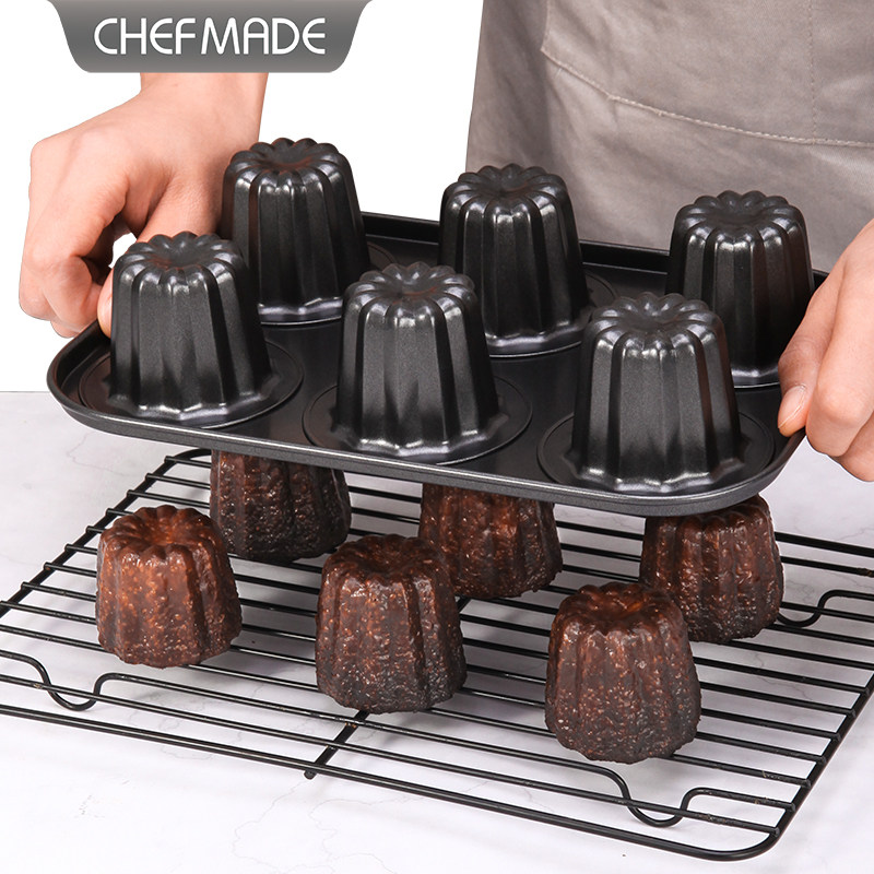 学厨面包模具可露丽模不粘烤盘可丽露天使之铃小蛋糕模具烘焙模具,淘宝优惠券,粉丝福利购,淘宝优惠卷