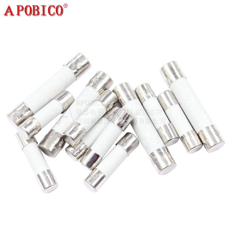 陶瓷保险丝管5x20mm250V熔断器保险管式万用表1A2A3A6A10A15A30安 - 图1