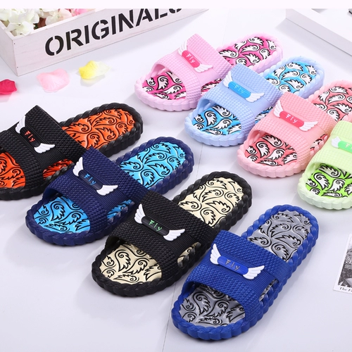 Нескользящие мягкие комфортные тапочки, слайдеры на платформе