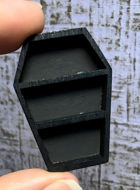 Miniature Trinket Shelf 木质微型珠宝架 收纳摆件矿石标本