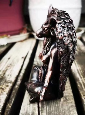 羊头神像潘神希腊神话装饰品摆件