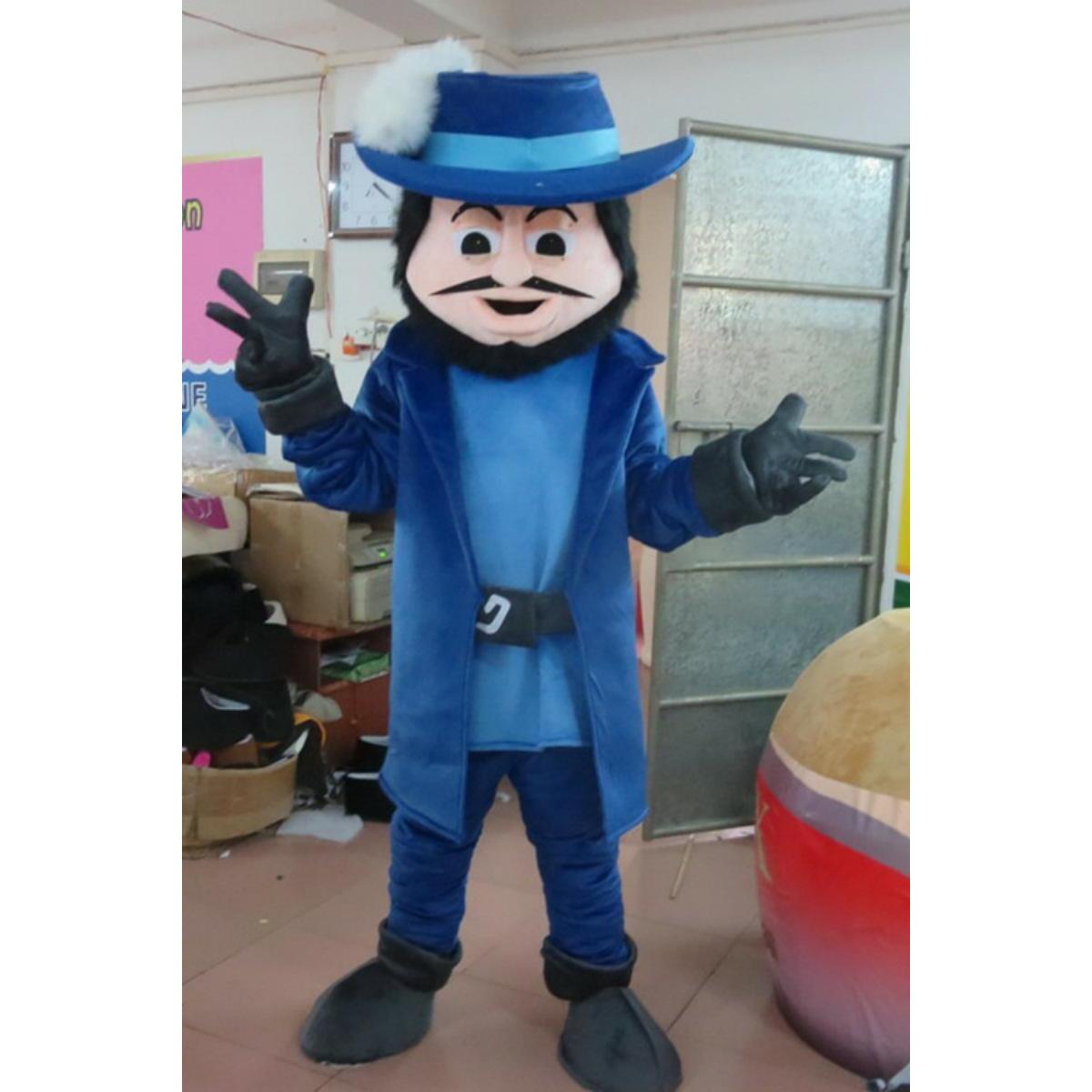 定做动漫动画片海盗COS道具大胡子船长表演卡通人偶衣服装巡演服 - 图2