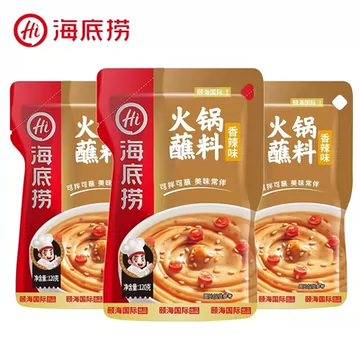 【任选3袋】海底捞火锅蘸料组合120g*3袋[20元优惠券]-寻折猪