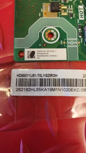 原装 海信55A63F 主板RSAG7.820.10129/ROH屏HD550X1U83-T0L1/S2 - 图1