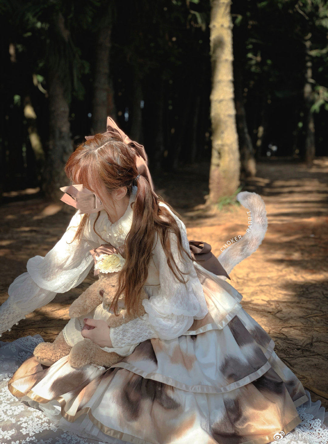【限时现货】舒芙蕾/lolita内搭/虎斑猫三段式正品官配内搭CR副牌_虎窝淘