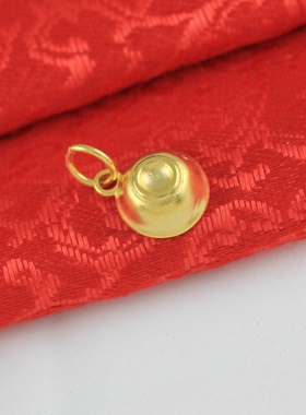 diy吉祥仿黄金福字小吊坠