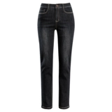 Джинсы, весенние летние штаны, высокая талия, свободный прямой крой, 2023, по фигуре