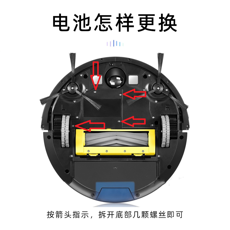 科沃斯扫地机器人专用配件DL33DL35充电锂电池原装全新正品大容量-图2