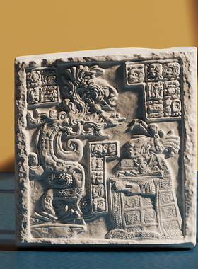 玛雅文明浮雕画艺术香薰石膏像雕塑艺术摆件装饰礼品家居扩香石