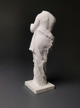 石膏艺术躯干维纳斯雕塑桌面摆件装饰品简约ins风扩香石高档家居