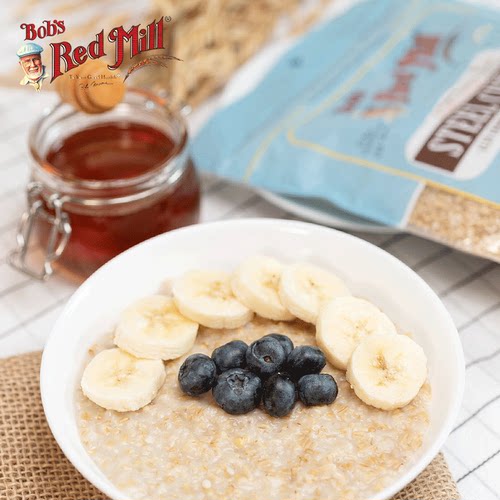 Bob's Red Mill红磨坊钢切燕麦粒 Steel Cut Oats早餐粗粮燕麦片 - 图2