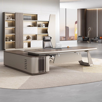 Boss Desk Chair Portfolio Minimalist Modern President Table Head Manager Table Baking Paint Large Bandae Office Furniture