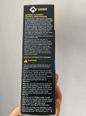 现货Dr. Scholl's Freeze Away WART Remover, 12 Applications新