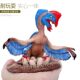 Cretaceous simulation oviraptor toy model