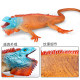 Simulated marine iguana plastic model toy