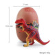 Educational 3D three-dimensional assembled toy model animal egg