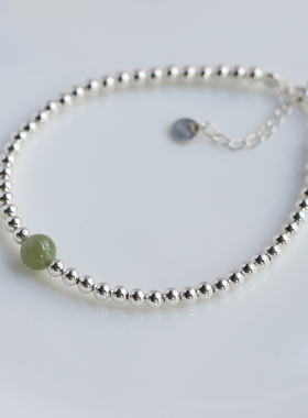 匠趣女纯银原创设计转运珠