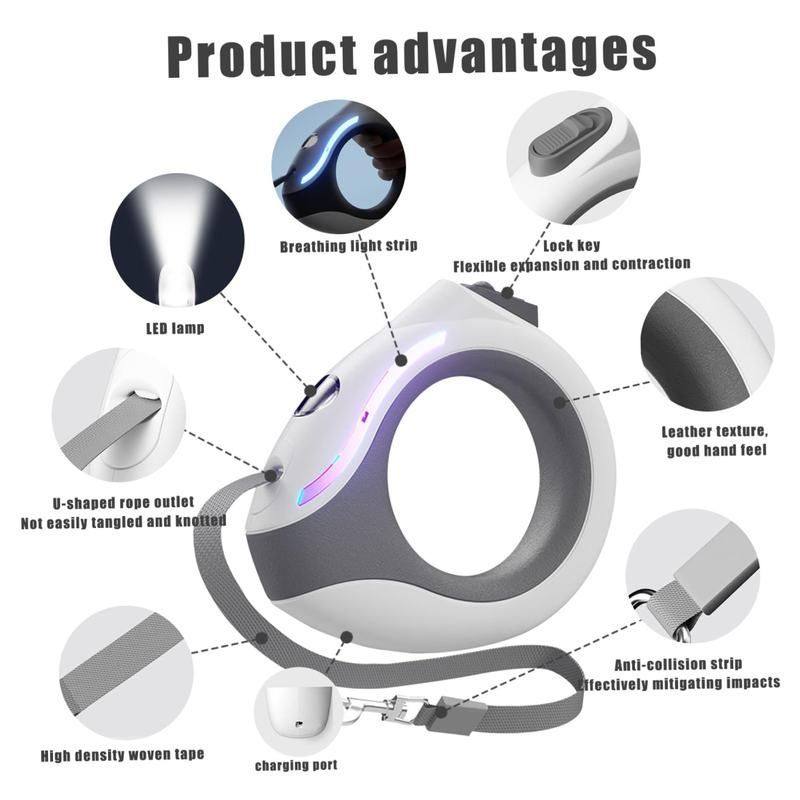 跨境爆款狗狗牵引绳遛狗绳自动可伸缩防挣脱中小型犬泰迪宠物用品,淘宝优惠券,粉丝福利购,淘宝优惠卷