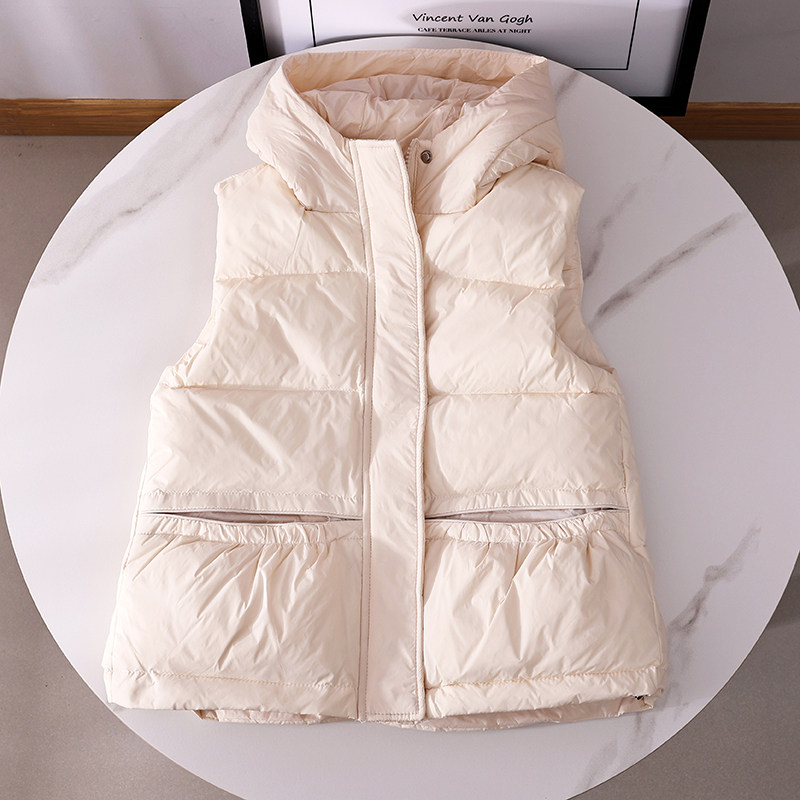 女童羽绒马甲秋冬外穿连帽背心儿童休闲马夹白鸭绒加厚上衣亲子装,淘宝优惠券,粉丝福利购,淘宝优惠卷