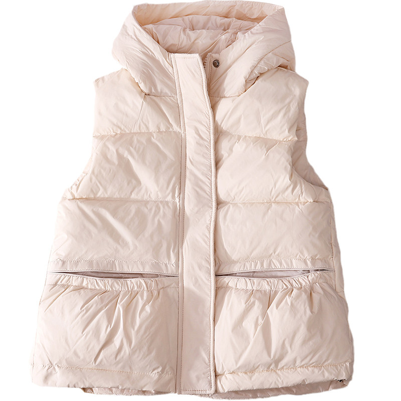 女童羽绒马甲秋冬外穿连帽背心儿童休闲马夹白鸭绒加厚上衣亲子装,淘宝优惠券,粉丝福利购,淘宝优惠卷