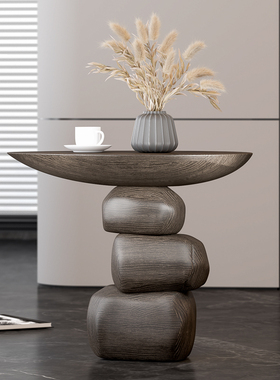 艺术异形边几样板房装饰品