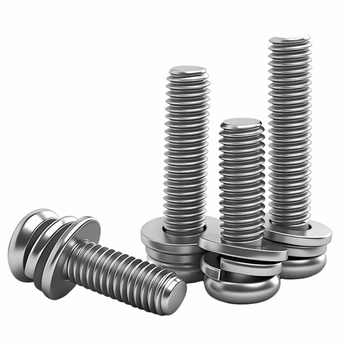 304不锈钢组丝圆头组合螺钉十字盘头三组合螺丝M2M2.5M3M4M5M6 - 图0