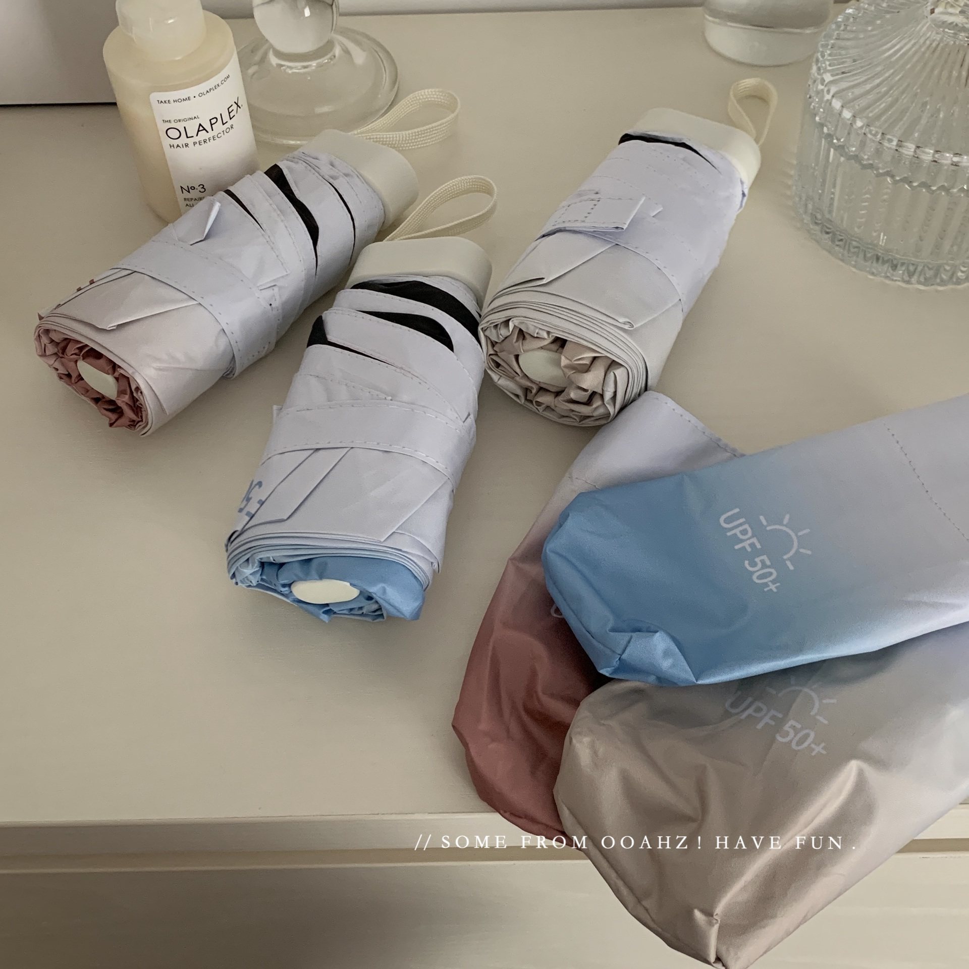 可塞兜～高防晒upf50+迷你小巧晴雨伞 渐变系防紫外线遮阳遮雨伞,淘宝优惠券,粉丝福利购,淘宝优惠卷