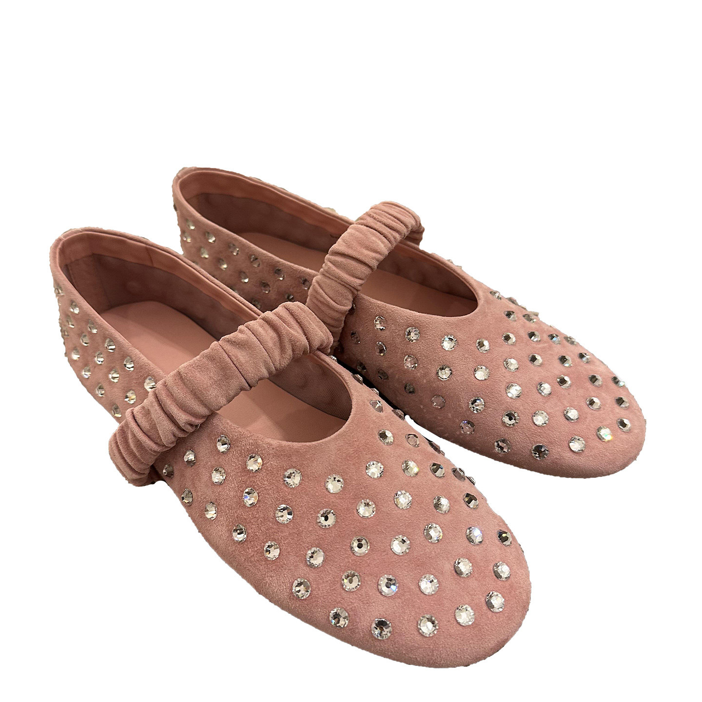 设计感小众水钻浅口单鞋女平底2026年新款一脚蹬温柔浅口玛丽珍鞋,淘宝优惠券,粉丝福利购,淘宝优惠卷