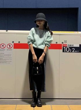 法式羊毛盆帽日韩女秋冬