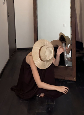 剑麻纯手工编织春夏女巴拿马礼帽