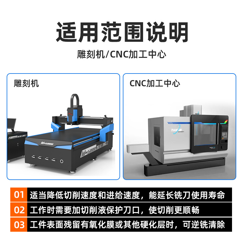 蓝胜55度高光铝用圆鼻刀铣刀3刃钨钢硬质合金立铣刀CNC数控刀具