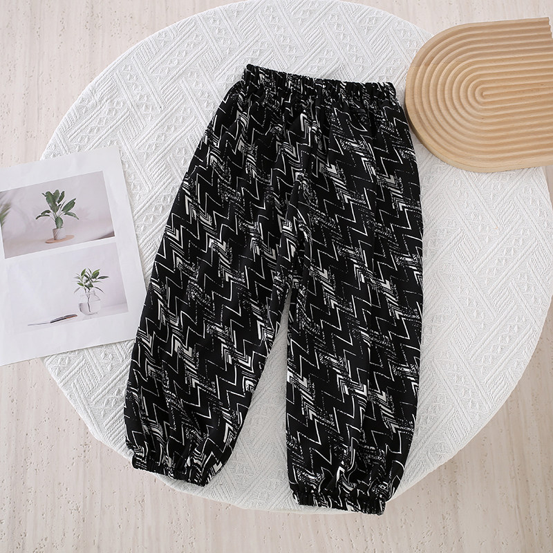 儿童裤子冰爽棉防蚊裤男女宝宝夏薄款冰丝防蚊裤透气沙滩裤中小童,淘宝优惠券,粉丝福利购,淘宝优惠卷