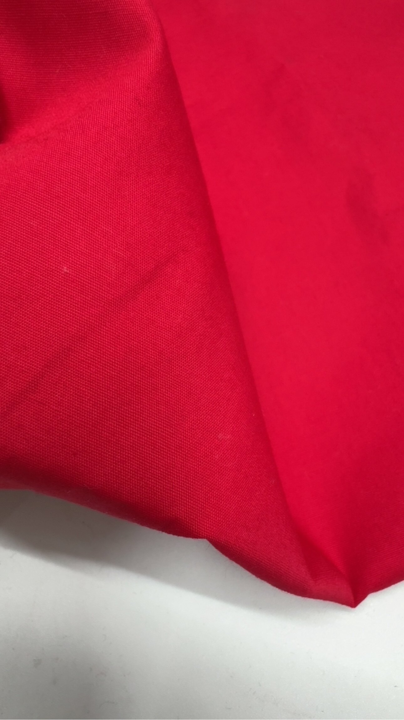 50支高密府绸红色纯棉布料衬衫裙子连衣裙手工Diy长3米宽1.45米,淘宝优惠券,粉丝福利购,淘宝优惠卷