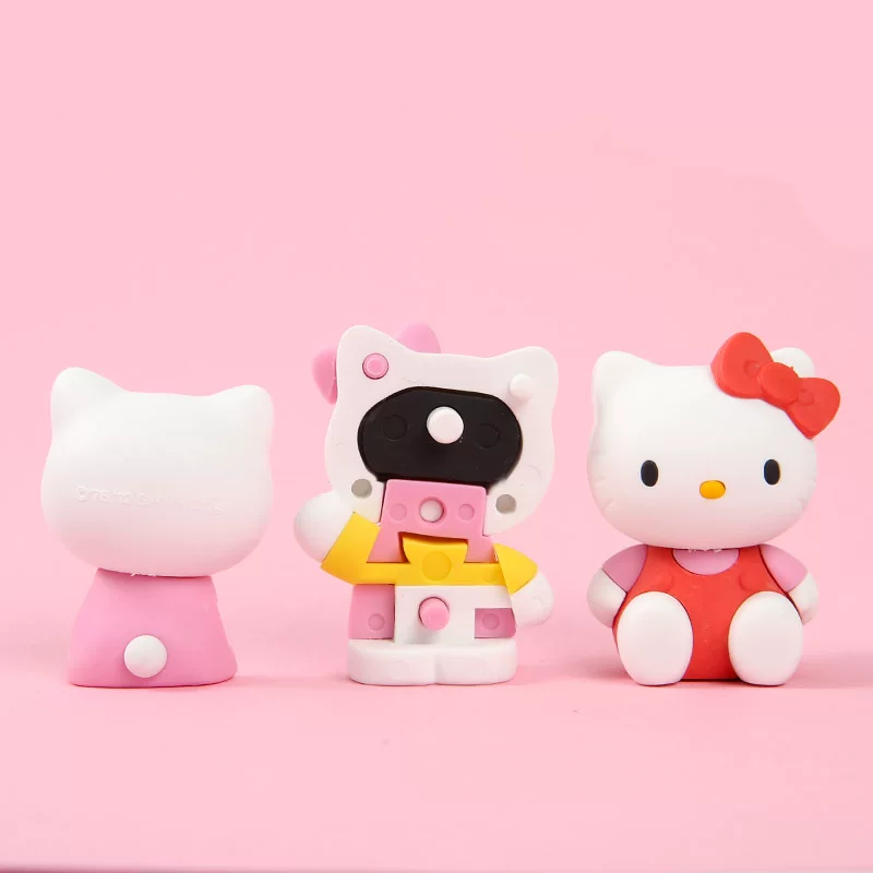 Hello Kitty, японский импорт мультфильм детский ластик для учеников, лимитированная серия