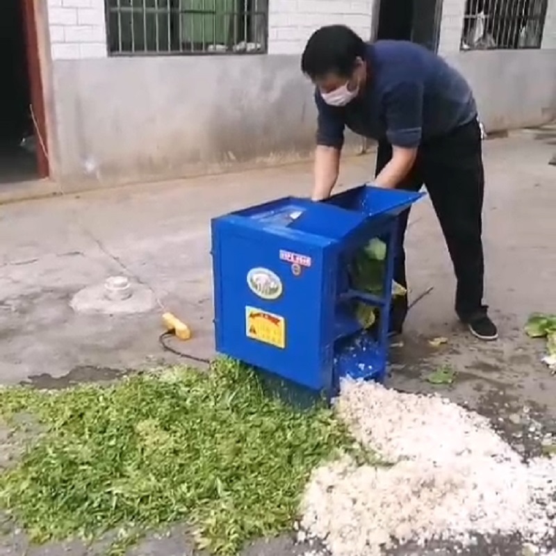 养殖切草机碎草机家用铡草机萝卜土豆切丁机小型青饲料粉碎猪草机 - 图1