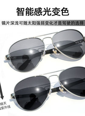CAPONI碳纤维变色太阳镜