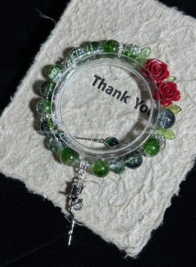 LIME|原创查理普斯演唱会海报印象款周朝手链小众手串闺蜜礼物