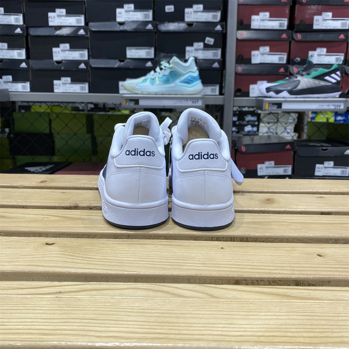 Adidas/阿迪达斯男鞋GRAND COURT BASE运动耐磨低帮休闲鞋FY8568 - 图2