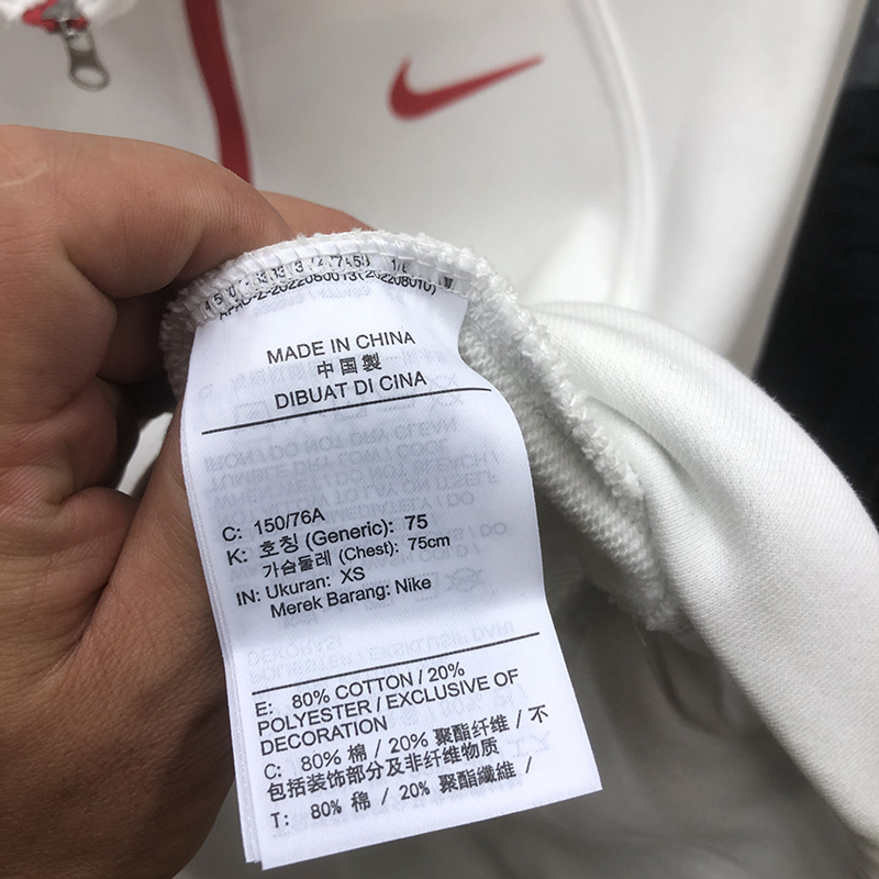 正品NIKE/耐克 女子立领半拉链运动休闲长袖套头衫卫衣FD4070-121