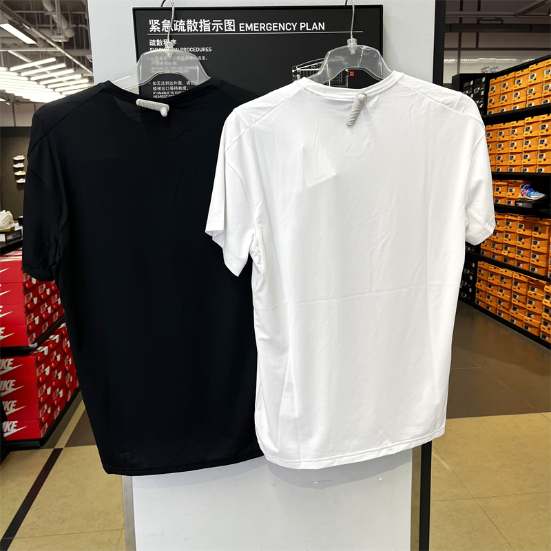 正品Nike/耐克男子短袖运动休闲跑步训练透气速干圆领T恤CZ1182 - 图0