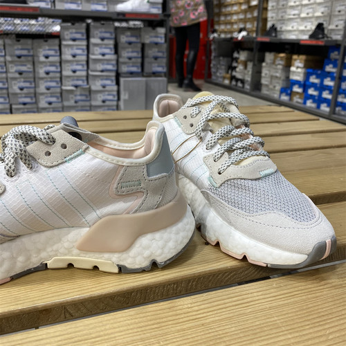 ADIDAS阿迪达斯夏季NITE JOGGER W女子轻便运动休闲板鞋 EF8721-图0