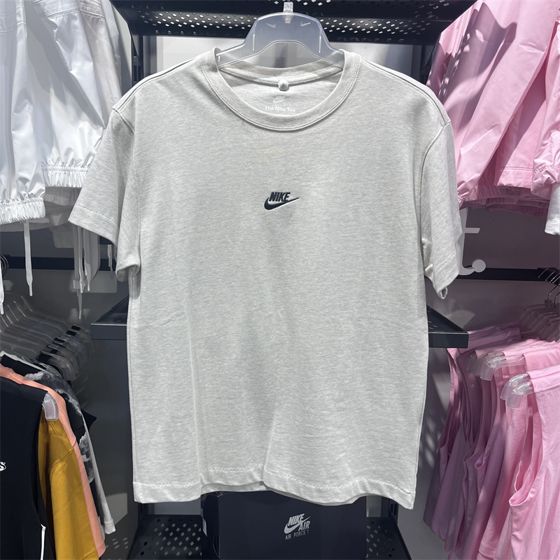 正品Nike/耐克男子短袖夏季运动休闲透气圆领半袖T恤DO7393-100 - 图2