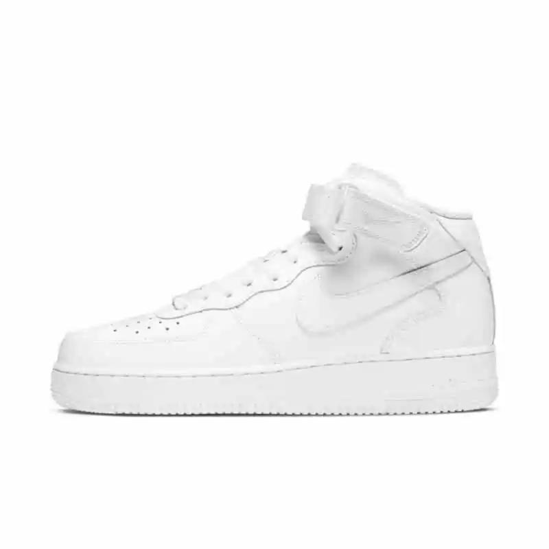 正品 Nike/耐克男子AF1空军一号中帮经典百搭休闲板鞋 CW2289-111 - 图3