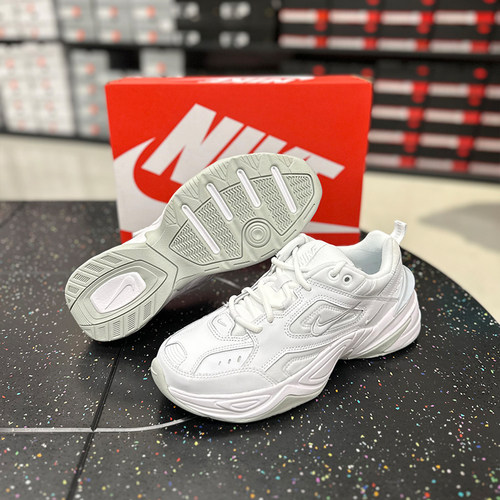 正品Nike/耐克男子M2K TEKNO运动复古厚底老爹休闲鞋 AV4789-101 - 图1